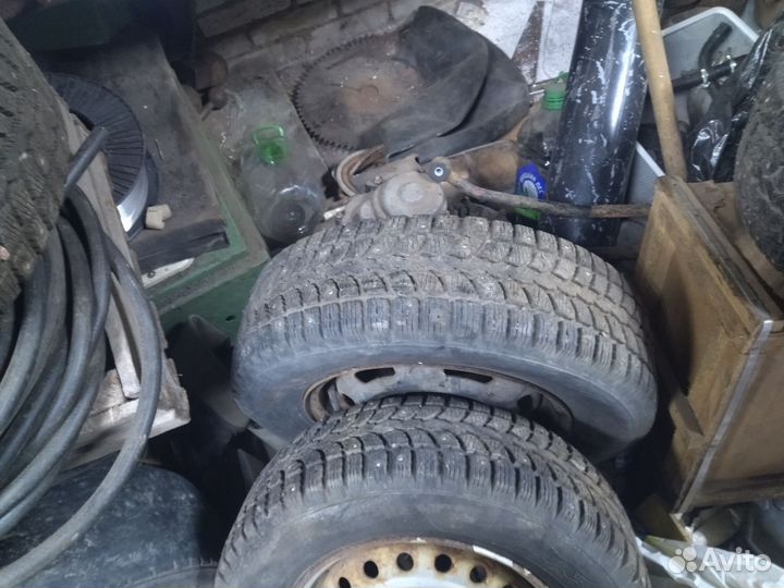 Колеса зимние 175 70 r13 стояли на ваз 2114