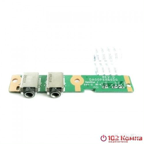 Плата audio разъёмов для ноутбука HP Compaq Presar