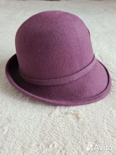 Шляпа фетровая женская
