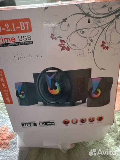 Колонки для компьютера с сабвуфером