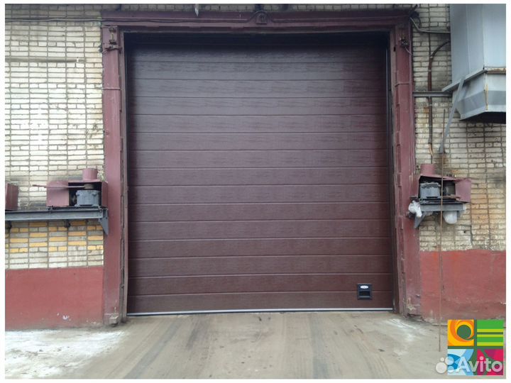 Гаражные ворота alutech