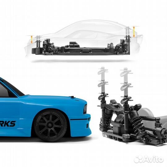 Машинка для дрифта HPI racing Sport 3 Drift - BMW