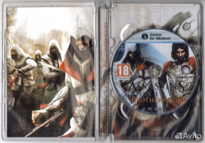 Assassin's Creed: Brotherhood. DVD пк PC диск 2011