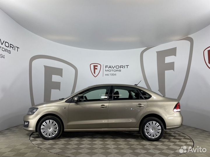 Volkswagen Polo 1.6 AT, 2017, 86 600 км