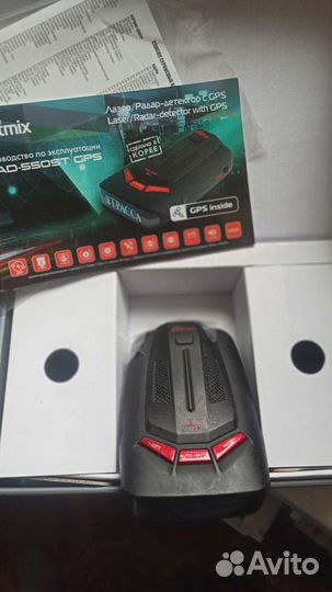 Радар детектор Ritmix RAD-550 ST gps