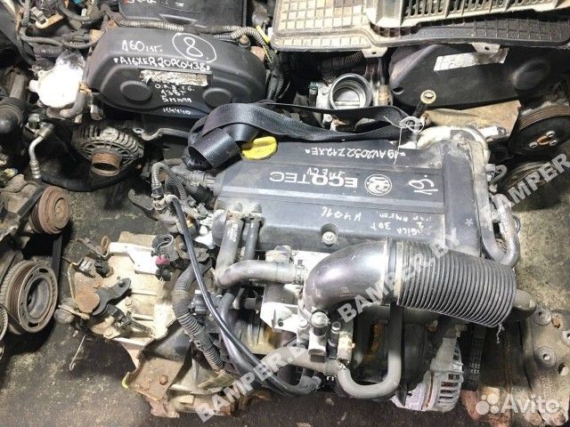 Z12XE Двигатель к Opel Agila, 2002 г. 1.2 л, бензи