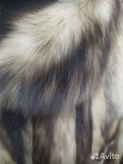 Шуба из хорька