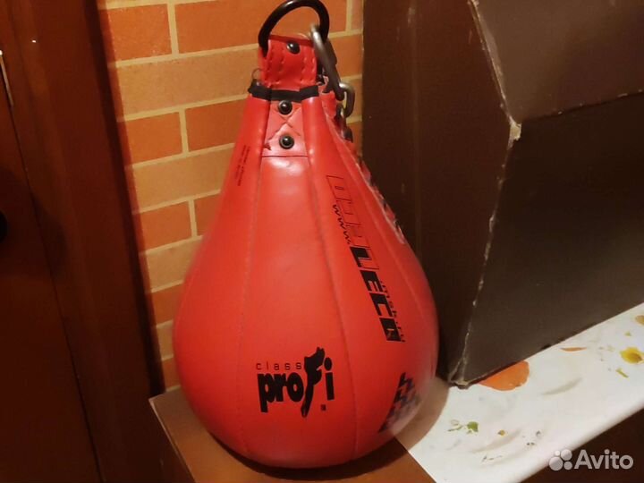 Боксерская груша кожа