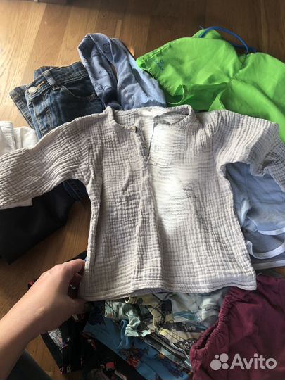 Детские вещи пакетом на мальчика 92 98
