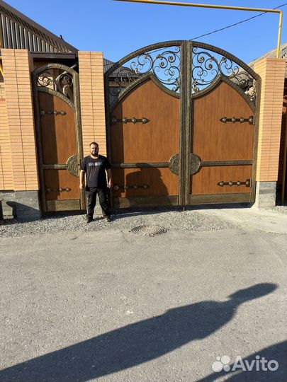 Кованные ворота