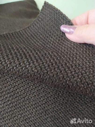 Ткань вязаное полотно лапша