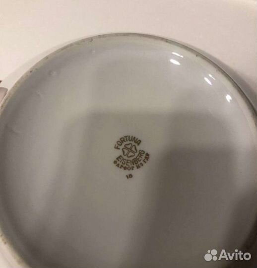 Фарфоровая супница eisenberg гдр