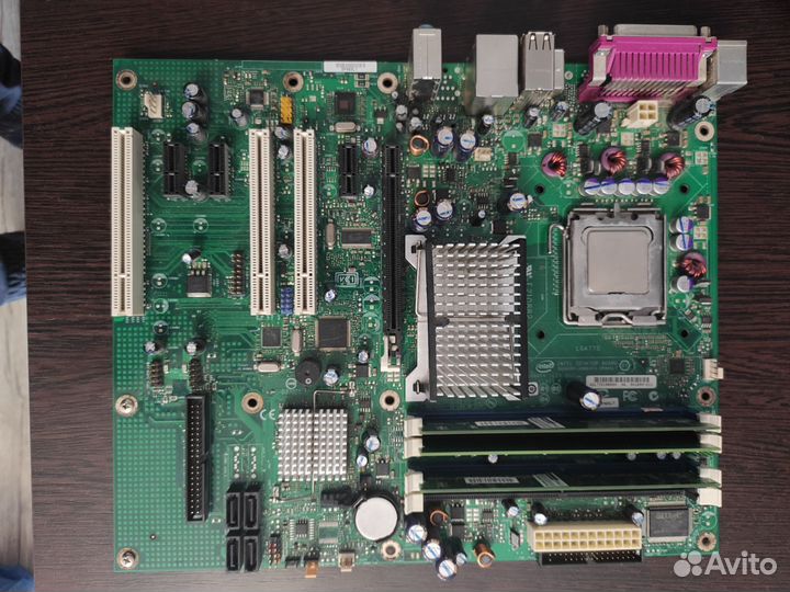 Материнская плата lga 775 ddr 2