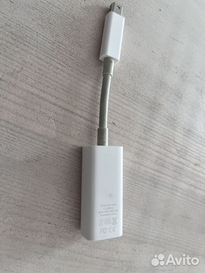 Адаптер Apple Thunderbolt на RJ-45