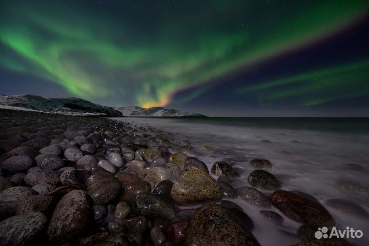 Туры Териберка, Северное сияние, Межгород
