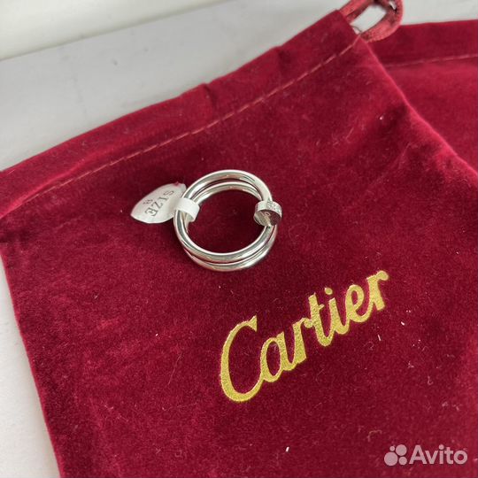 Женское кольцо Cartier Гвоздь тройное