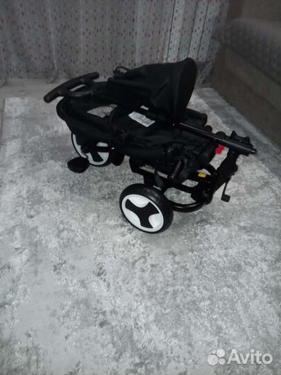 Детский велосипед с ручкой бу