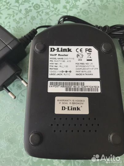 VoIP Телефонный шлюз D-Link DVG-7111S