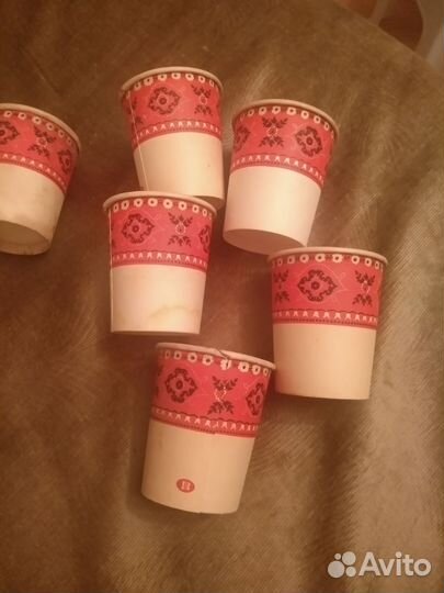 Ретро стаканчики (США), 70 годы. Цена за все