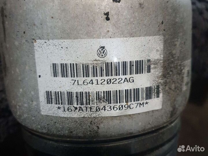 Передние пневмостойки в сборе фольцваген туарег 1