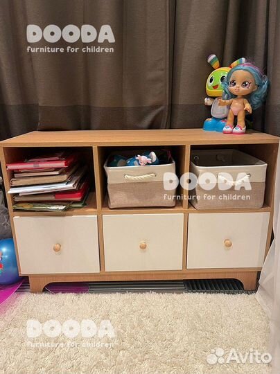 Комод детский Монтессори белый