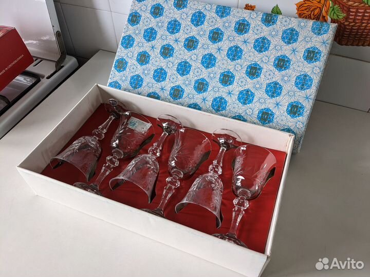 6 рюмок Bohemia