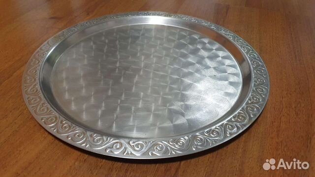 Поднос. Латунь. Кольчугино. 30 см
