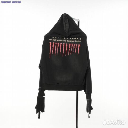 Зип Худи Grailz Project на руках (Арт.80082)