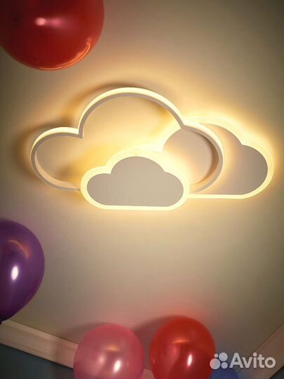 Люстра светодиодная потолочная Облако