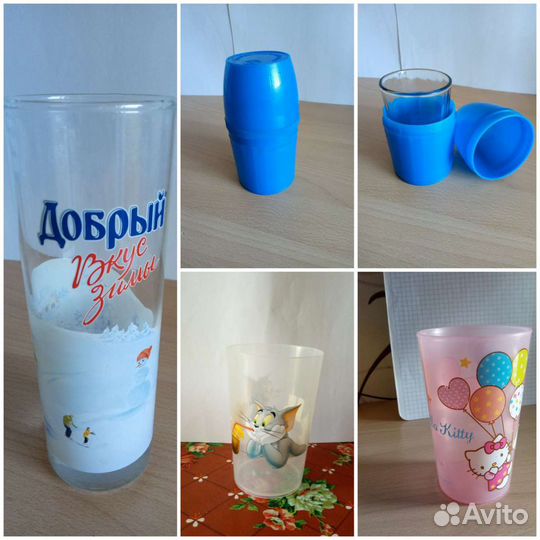 Рюмки, стаканы, фужеры