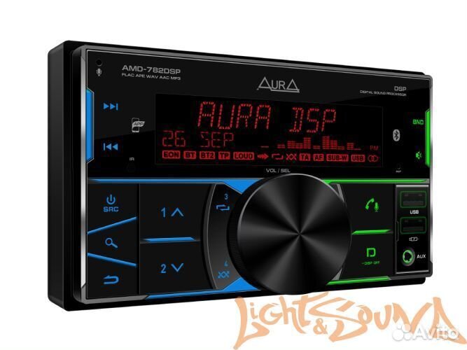Aura AMD-782DSP 2DIN автомагнитола