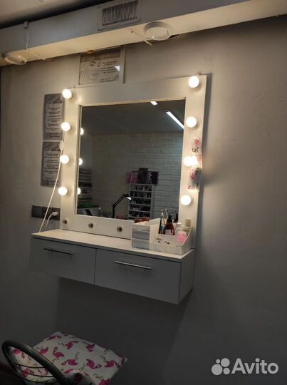 Зеркало с подсветкой бу