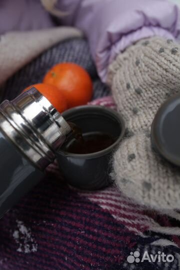 Шерстяные варежки вязаные вручную