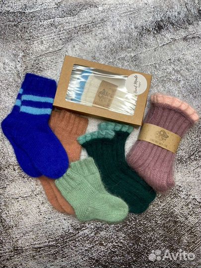 Носки вязаные детские