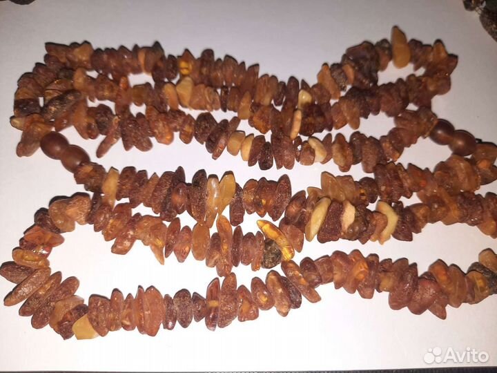 Бусы из янтаря