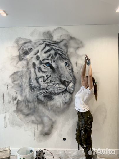 Роспись стен, фасадов в Новосибирске