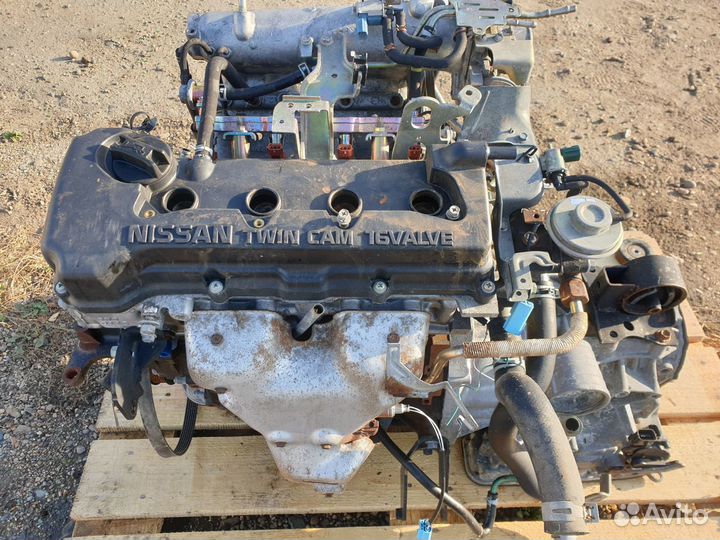 Nissan Sunny двигатель.акпп