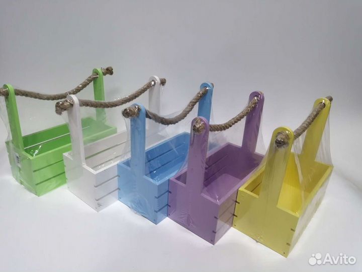 Ящики для цветов и подарочных наборов