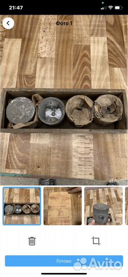 Птичка никель на багажник м21