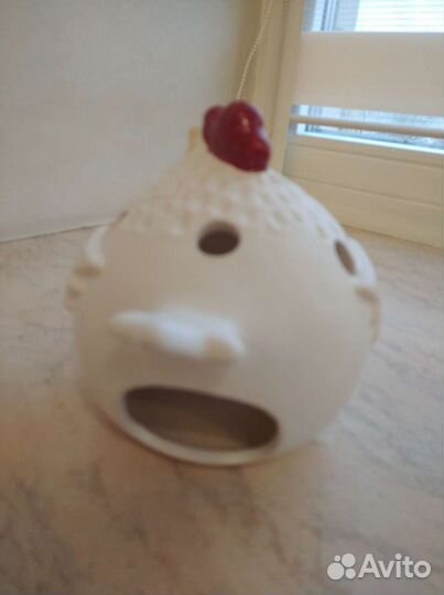 Оригинальный подсвечник-петушок