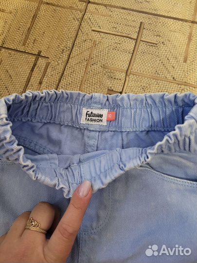 Джинсы для девочки 110