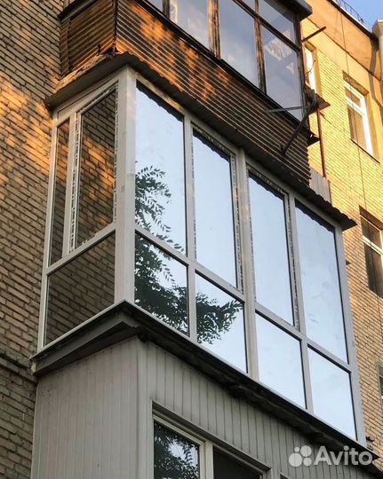 Пластиковые балконы собственное производств