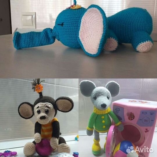 Вязаные игрушки на заказ