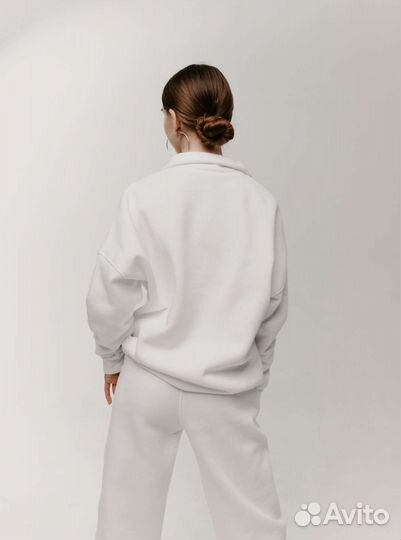 Костюм спортивный, женский теплый на флисе