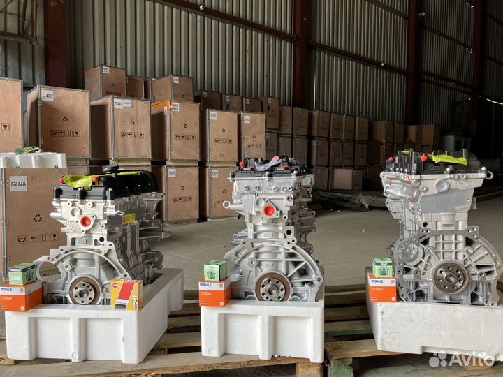 Двигатель мотор Kia Sorento Hyundai Santa Fe 2.4