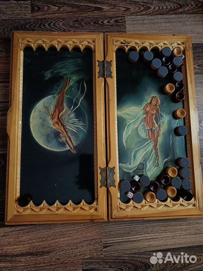 Нарды резные- геометрия