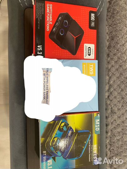 Беспроводные наушники F9, M90, M10