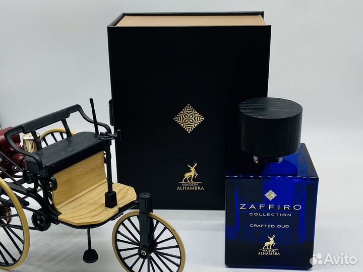 Мужской парфюм Zaffiro Crafted oud