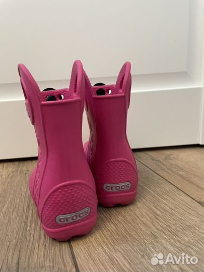 Резиновые сапоги crocs c6