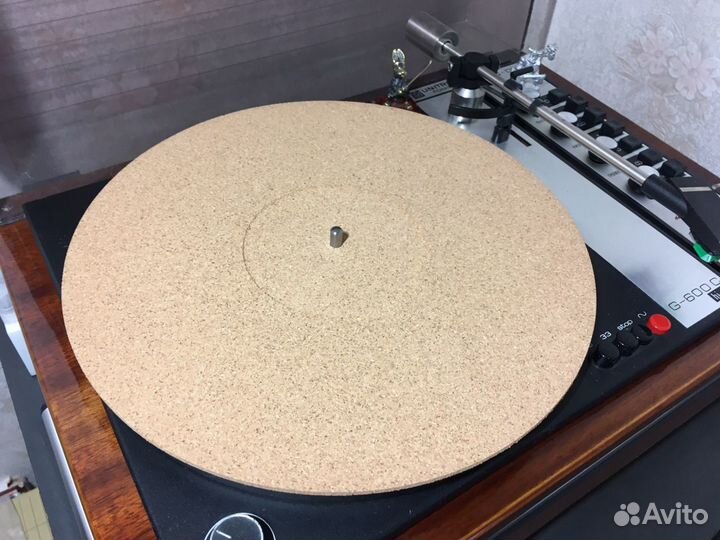 Пробковый слипмат для винилового проигрывателя